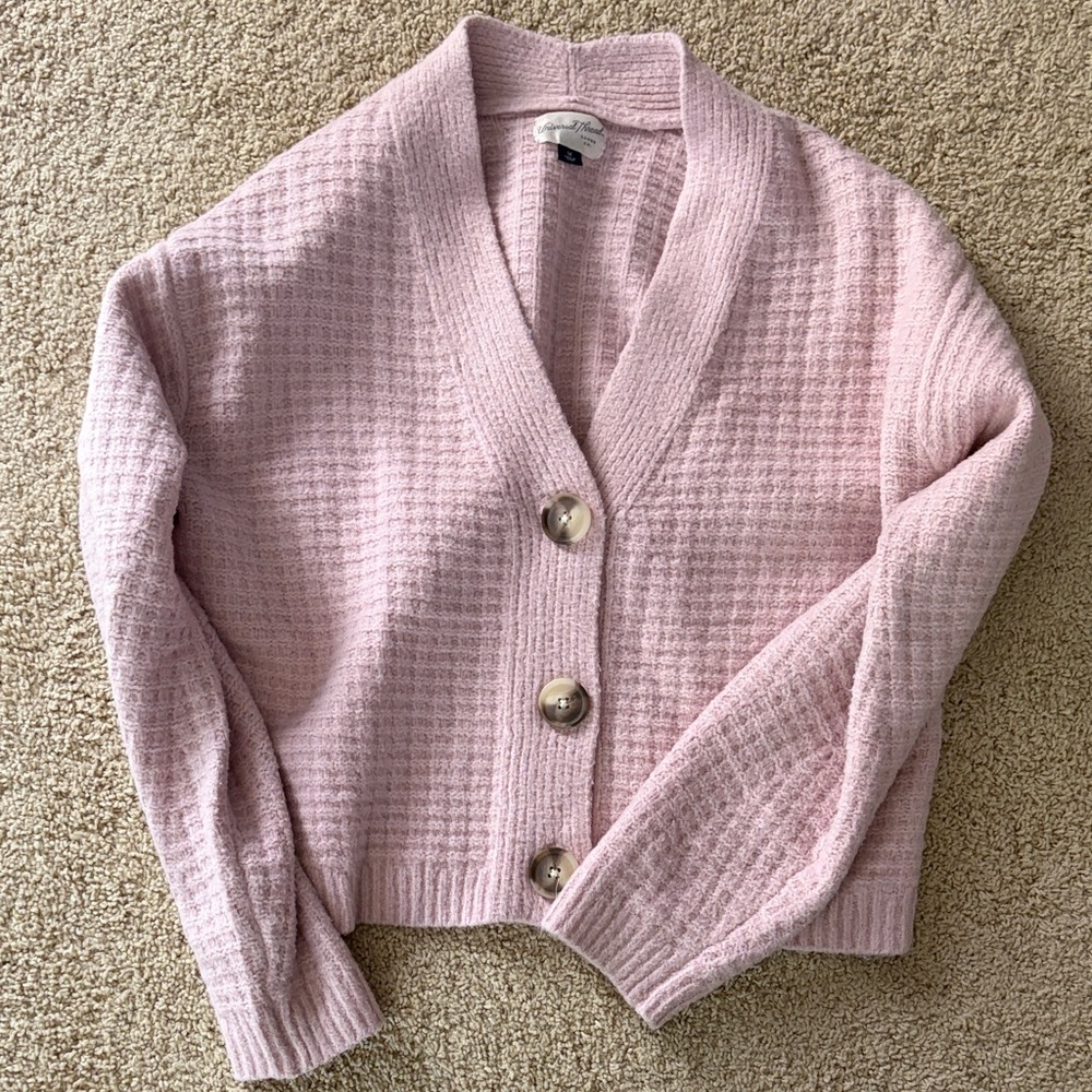 Universal Thread Light Pink Cardigan Sweater